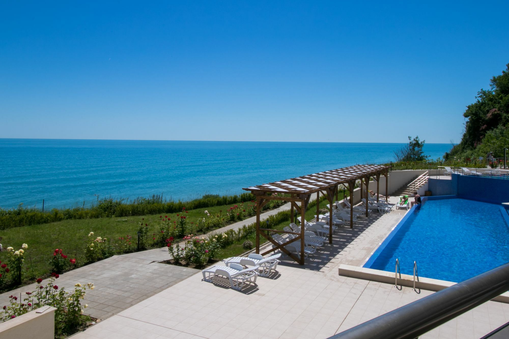 Byala Vista Cliff Apartments Dış mekan fotoğraf
