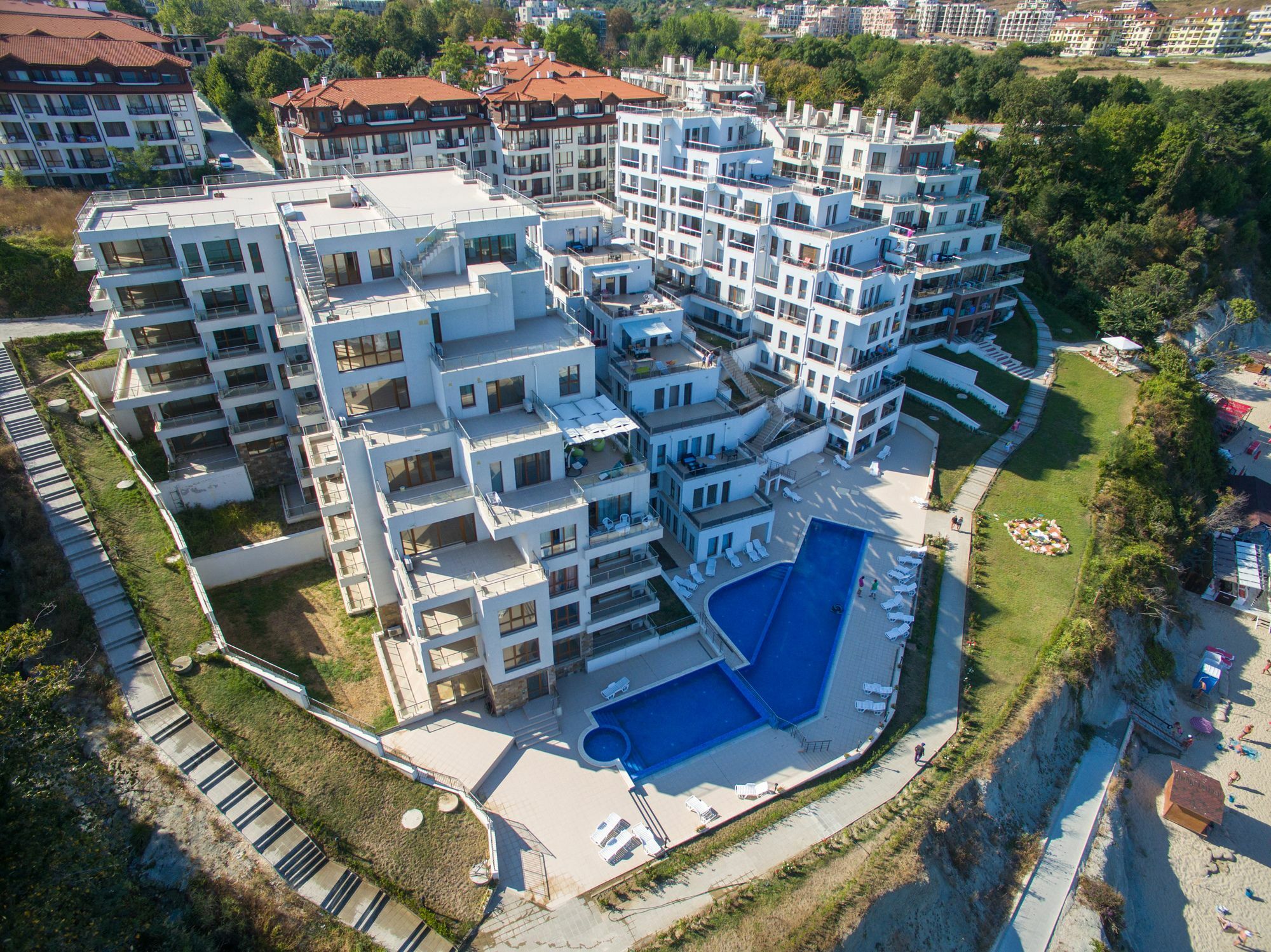Byala Vista Cliff Apartments Dış mekan fotoğraf